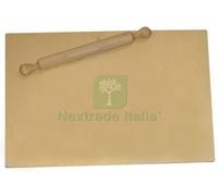1PZ ASSE DA PASTA IN LEGNO CON MATTARELLO CM. 58X38X1,2:
