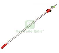 1PZ ASTA TELESCOPICA PER SEGACCIO CURVO REGOLABILE MT. 2,2: