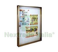 1PZ BACHECA PORTA AVVISI PER INTERNI CM.73X5X55H. CM.73X5X55H.: