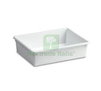 1PZ BACINELLA FRIGO BIANCA CM. 35X25X10 H:
