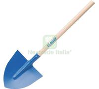 1PZ BADILETTO A PUNTA + M.LEGNO AGEF ACCIAIO FAGGIO CM 21X21,5 H.CM 120: