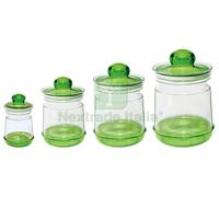 1PZ BARATTOLO ROTONDO MILLEUSI BAROCCO Ï CM. 9X14 H LT. 0,5 MOD. PICCOLO: