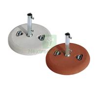 1PZ BASE PER OMBRELLONE IN CEMENTO FLORIDA Ã¸ CM. 55 COLORE BIANCO: