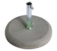 1PZ BASE PER OMBRELLONE IN CEMENTO VENEZIA Ã¸ CM. 55 COLORE GRIGIO: