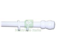 1PZ BASTONE A STRAPPO D 35 MM BIANCO 150 CM SENZA SUPPORTI: