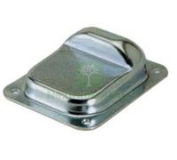 1PZ BATTENTE ARRESTO PER CANCELLI A FISSARE ART.380F MM.130X160X48H.: