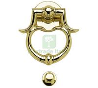 1PZ BATTENTE BAROCCO OTTONE LUCIDO VERNICIATO: