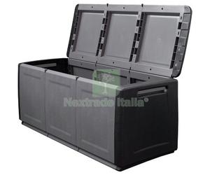 1PZ BAULE CUBE PPL ANTRACITE NERO CM 138X53 H.CM 57: