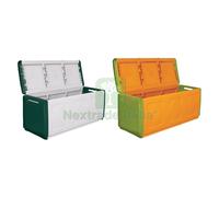 1PZ BAULE PORTATUTTO CM 96 X 53 X H 57 TORTORA ECRU: