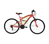 1PZ BICICLETTA 'FULL SUSPENSION' GIRARDENGO 26 VERDE NERO: