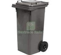 1PZ BIDONE IMMONDIZIA GREEN 240 + RUOTE ICS GRIGIO LT 240 CM 72X58 H.CM 106: