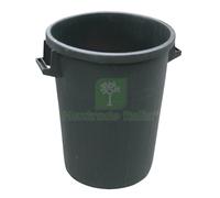 1PZ BIDONE PER IMMONDIZIA SOVRAPPONIBILE COL. NERO LT.100 (H. CM. 66):