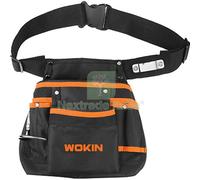 1PZ BORSA CARPENTIERE 11 TASCHE 906513 WOKIN NYLON + CINTA CM 29X22: