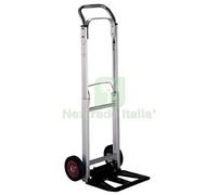 1PZ BRAVETTA CARRELLO PORTACASSE PIEGHEVOLE EFFE RUOTE PIENE CM 111X41: