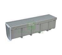 1PZ CANALETTA MODULARE CON GRIGLIA CM 13 X 50 X H. 14: