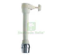 1PZ CANNUCCIA PER RUBINETTI CON AREATORE CROMATO CM. 15: