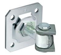 1PZ CARDINE CON ALI E PIASTRA ART. 163 M 18 PORTATA 125 KG: