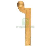 1PZ CARDINE INFERIORE OTTONE LUCIDO DESTRO: