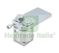 1PZ CARDINE REGOLABILE CON CUSCINETTO E VITI REGISTRO ART.345RM Ø MM.50X65H.: