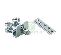 1PZ CARRELLO A 4 CUSCINETTI CON PIASTRA ART.40 24+42 ø MM 24 10 MA: