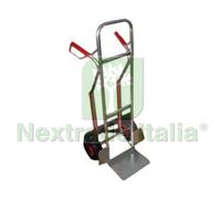 1PZ CARRELLO PORTACASSE IN ALLUMINIO: