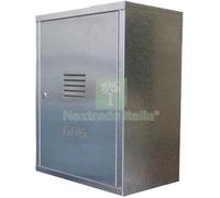 1PZ CASSETTA CONTATORE GAS ACCIAIO ZINCATO CM 35X25 H.CM 45: