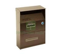 1PZ CASSETTA PORTARIVISTE PER ESTERNI MARRONE CM.21,5X10,5X33H. COLORE MARRONE: