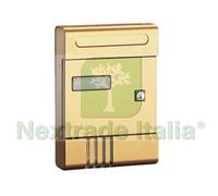 1PZ CASSETTA POSTA SERIE ESSE PER ESTERNI CM.20,4X7X29H. IN ALLUMINIO ANODIZZAT: