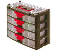 1PZ CASSETTIERA PORTAUTENSILI MOBILETTA CM. 39X20X34 H: