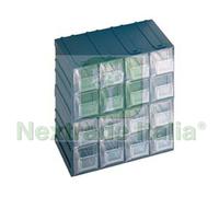 1PZ CASSETTIERA VISIONBLOCK 12 MM.208X129X208H.: