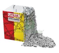 1PZ CATENA GENOVESE ZINCATA IN SCATOLA N¦ 21 (MT. 50):