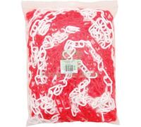 1PZ CATENA SEGNALETICA HAND PLT BIANCO ROSSO D.MM 5 MT 25: