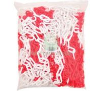 1PZ CATENA SEGNALETICA HAND PLT BIANCO ROSSO D.MM 8 MT 25: