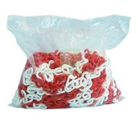 1PZ CATENA SEGNALETICA PLT BIANCO ROSSO D.MM 6 MT 25: