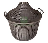 1PZ CESTO COPRIDAMIGIANA PER DAMIGIANE DA LT. 5 TRAFORATO: