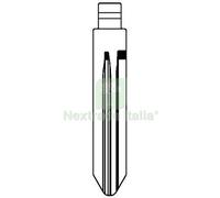 1PZ CHIAVE FLIP AUTO NISSAN NSN14CH SILCA OTTONE NICHELATO: