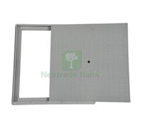 1PZ CHIUSINO CARRABILE COPERCHIO CON BULLONE CM 55 X 55: