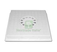 1PZ CHIUSINO CON SIFONE CENTRALE CM 40 X 40: