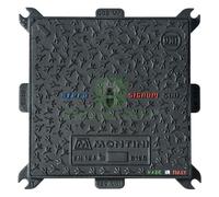 1PZ CHIUSINO IN GHISA B125 SIGNUM 50 X 50 KG 17:
