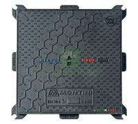 1PZ CHIUSINO IN GHISA C250 URBE 50 X 50 KG 21: