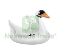 1PZ CIGNO GONFIABILE CAVALCABILE +3 ANNI CM.130X102X99 PESO KG.1,95 (57557):