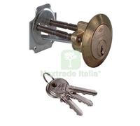 1PZ CILINDRO ESTERNO STACCATO 02500 HAND CISA OTTONE CHIAVI 3 MM 85 MAX: