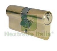1PZ CILINDRO INFILARE SAGOMATO OTTONE LUCIDO 2300 MM.54 CENTRATO (27+27):