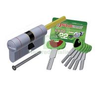 1PZ CILINDRO SAGOMATO EVO K22 TOP POMOLO SECUREMME OTT.NICH.SATIN CHIAVI 5 MM 6: