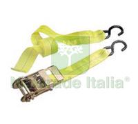 1PZ CINGHIA MM.50 CON GANCI A S E CRICCHETTO MT.4,5 X MM.50H.: