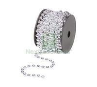 1PZ COLLANA IN PLASTICA IN BOBINA COLORE ARGENTO: