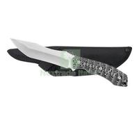 1PZ COLTELLO PUGNALE ORIENTE 28087 AUSONIA LAMA CM 13 + FODERO: