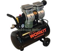 1PZ COMPRESSORE AC SILENZIATO WORKIT SECCO LT 25 HP 1,0: