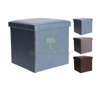 1PZ CONTENITORE MULTIUSO 'POUF' CM 38 X 38 X H 38: