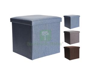 1PZ CONTENITORE MULTIUSO 'POUF' CM 38 X 38 X H 38: